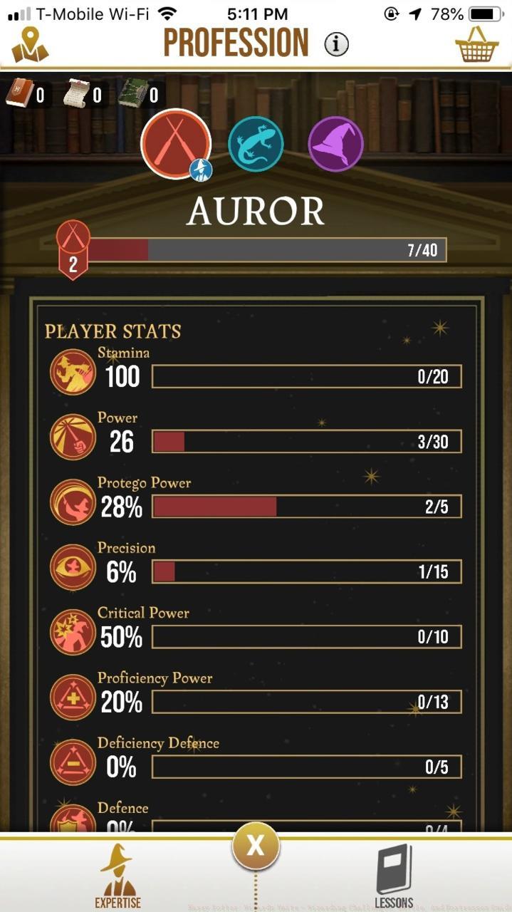 Pay Attention To Your Profession Stats